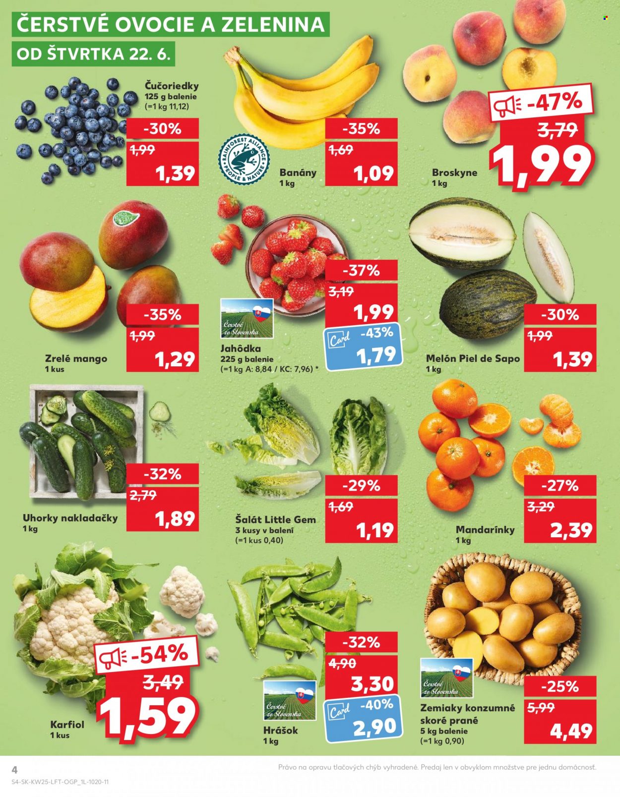 Leták Kaufland - 22.6.2023 - 28.6.2023. Strana 4
