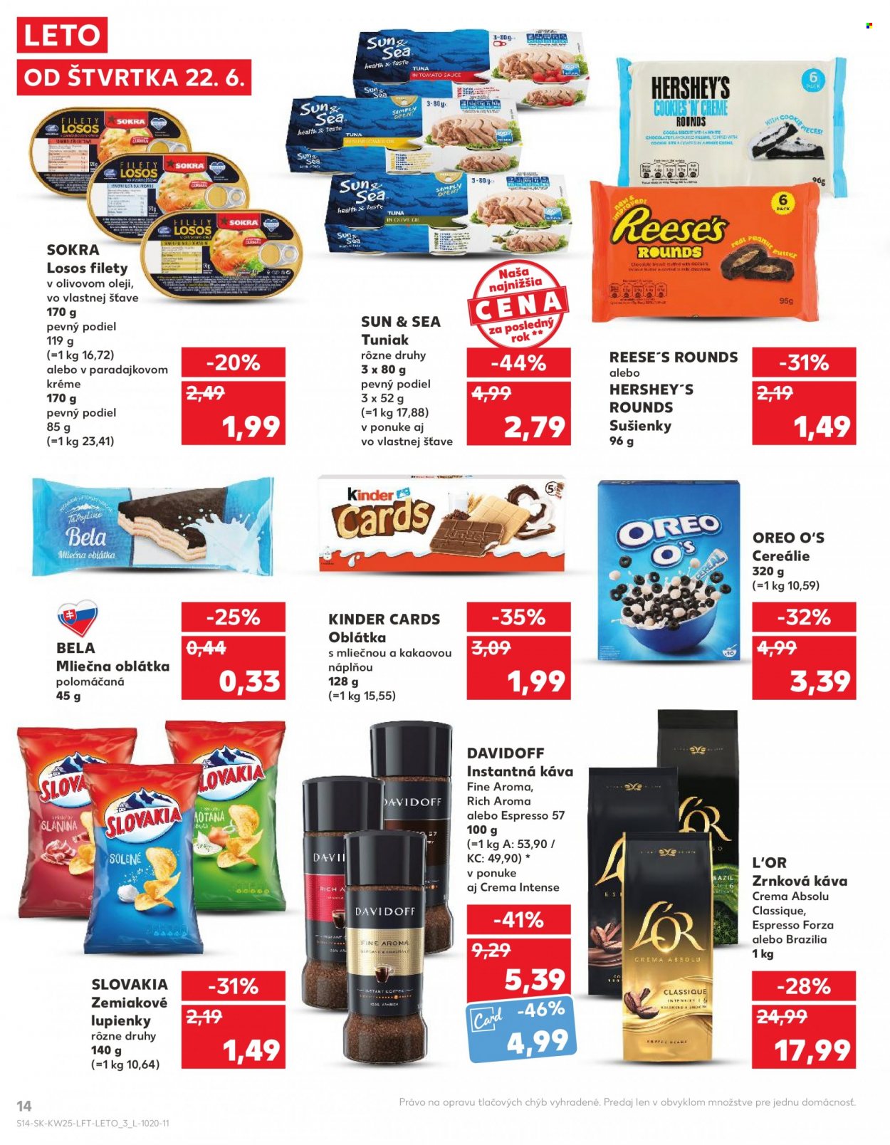 Leták Kaufland - 22.6.2023 - 28.6.2023. Strana 14