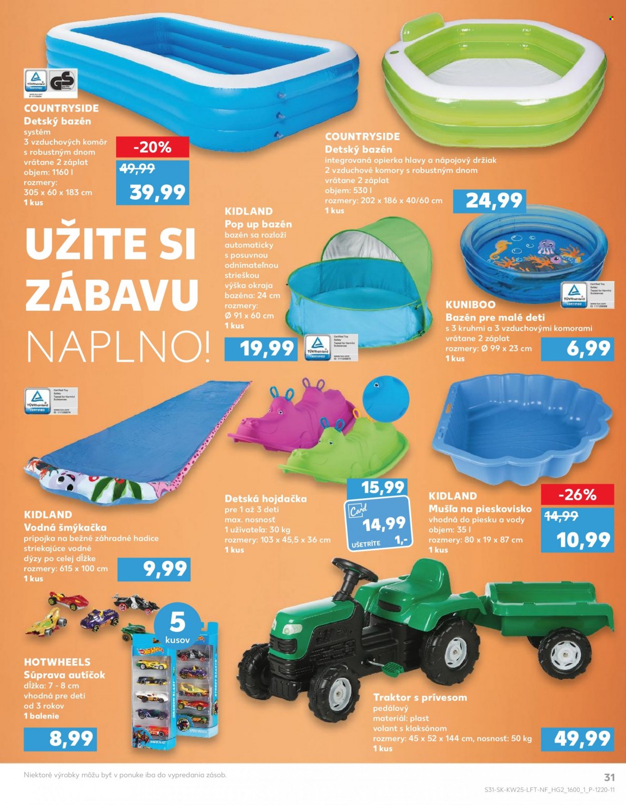 Leták Kaufland - 22.6.2023 - 28.6.2023. Strana 31