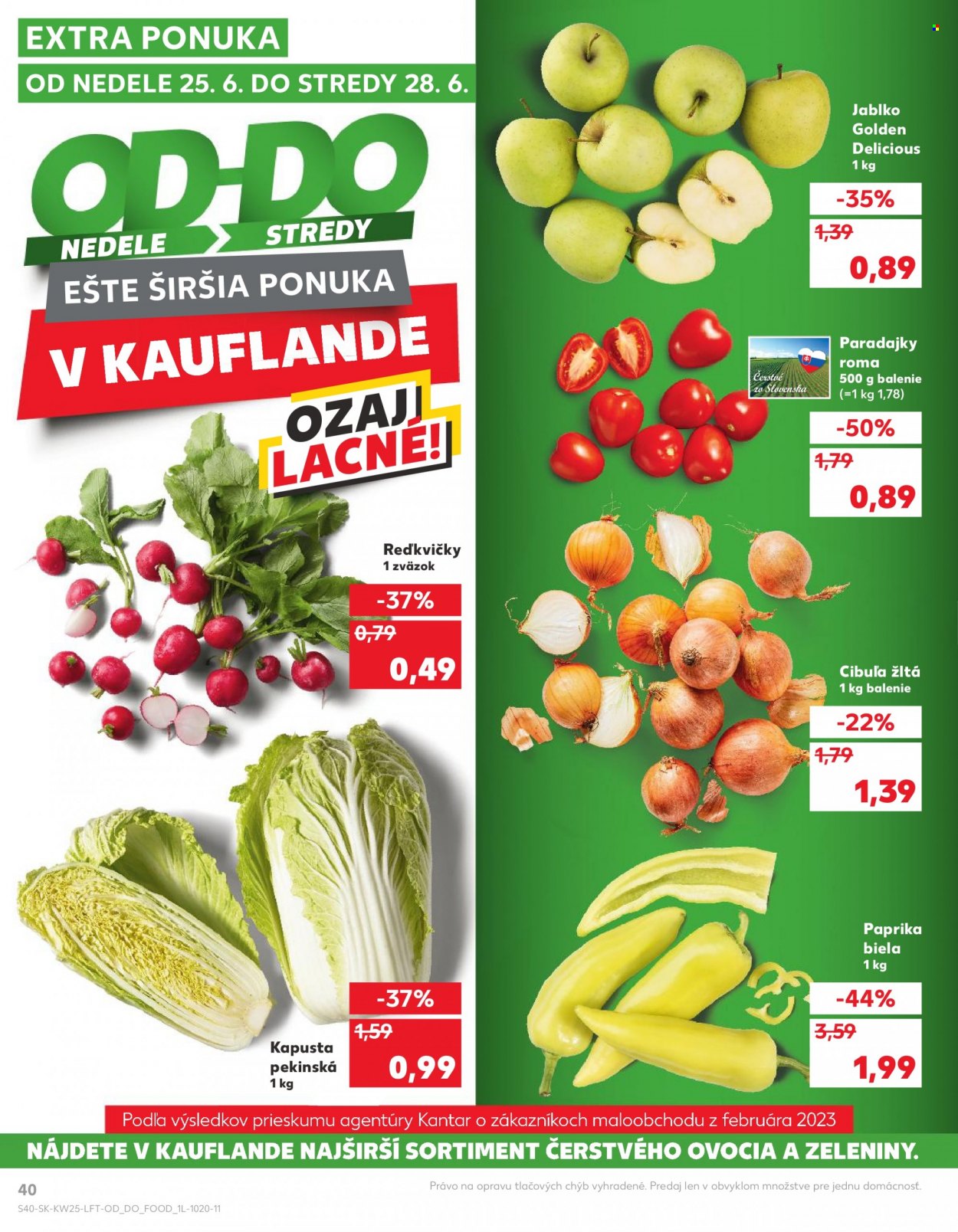 Leták Kaufland - 22.6.2023 - 28.6.2023. Strana 40