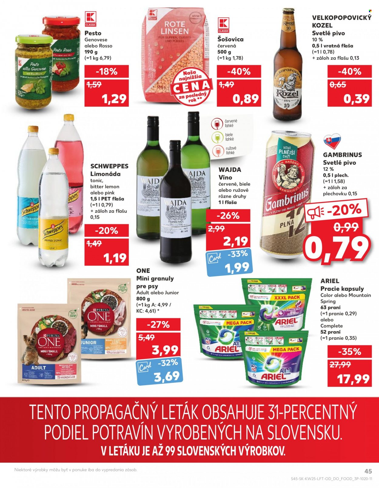 Leták Kaufland - 22.6.2023 - 28.6.2023. Strana 45
