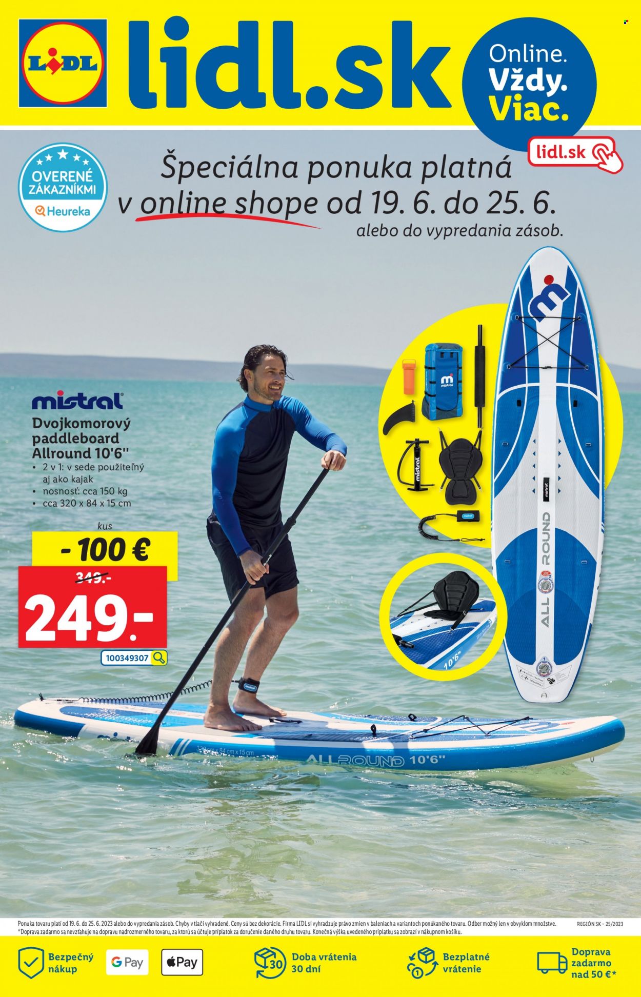Leták Lidl - 19.6.2023 - 25.6.2023. Strana 1