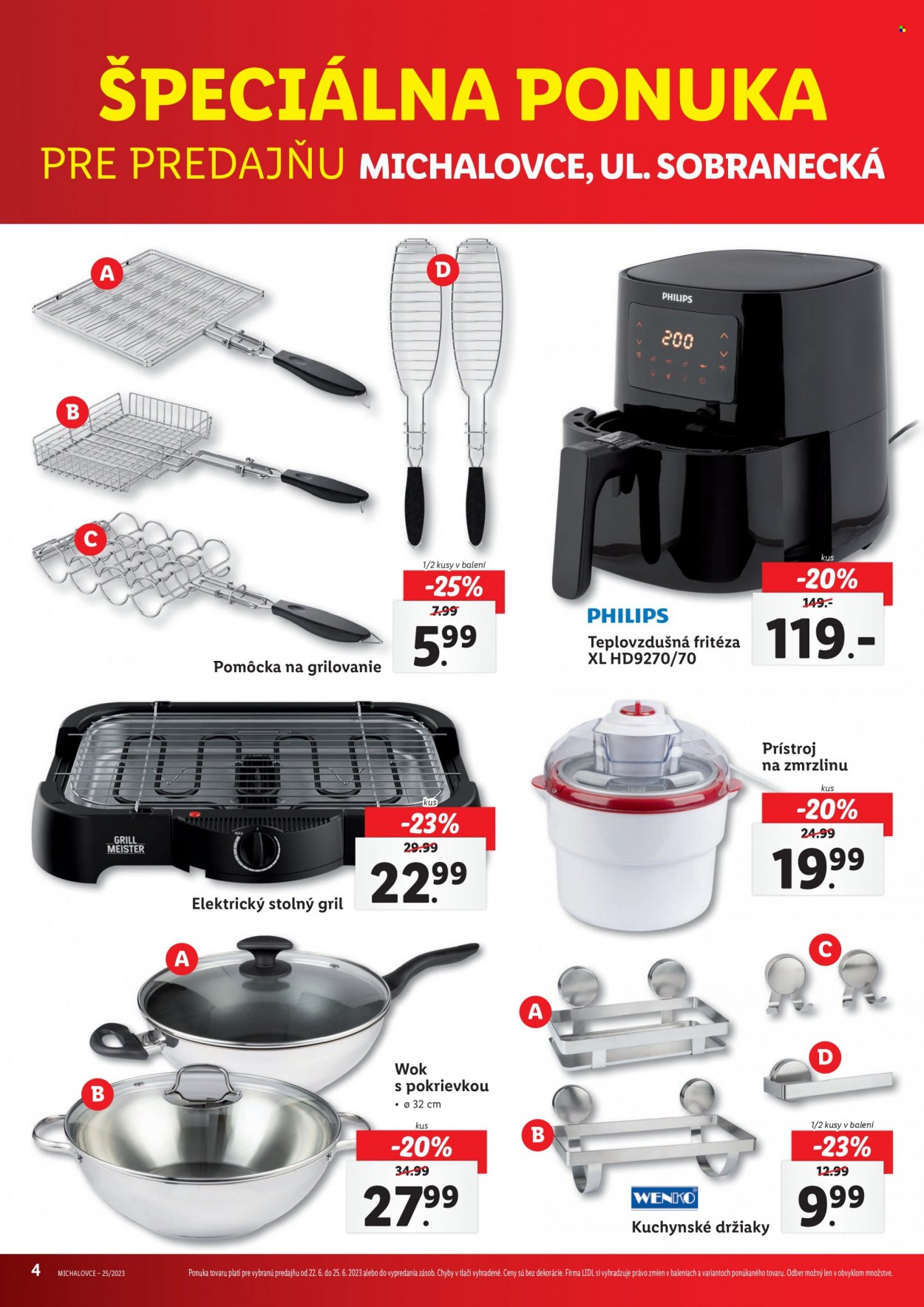 Leták Lidl - 22.6.2023 - 25.6.2023. Strana 4