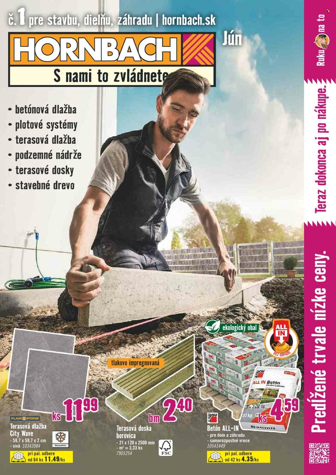 Leták Hornbach - 21.6.2023 - 4.7.2023. Strana 1