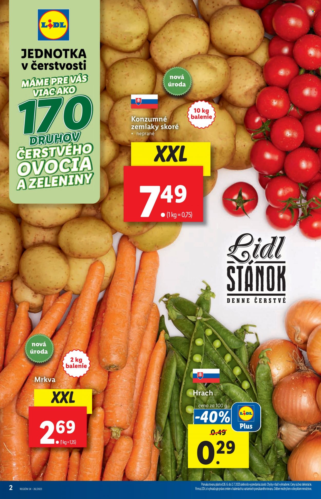 Leták Lidl - 26.6.2023 - 2.7.2023. Strana 2