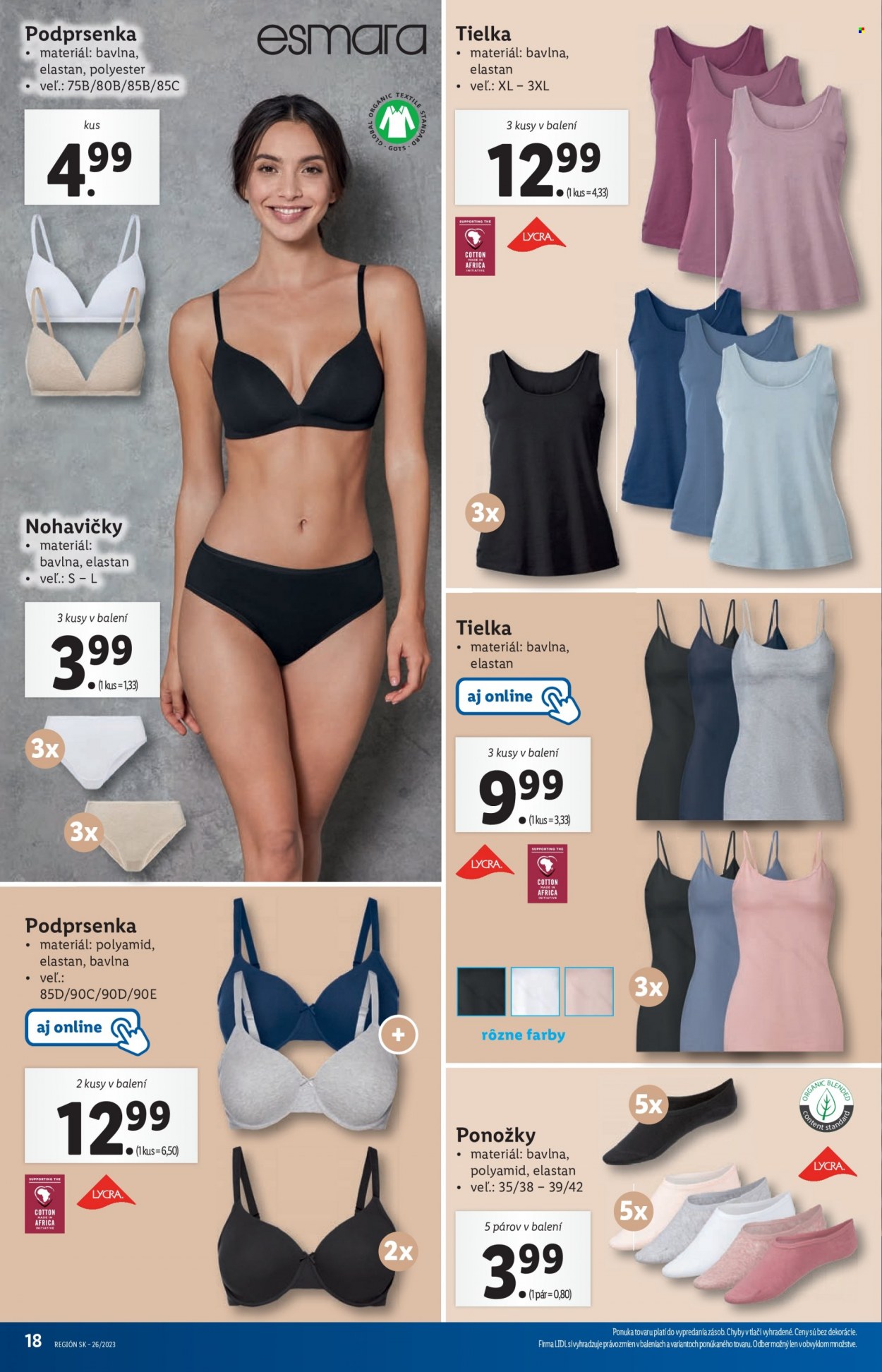 Leták Lidl - 26.6.2023 - 2.7.2023. Strana 18