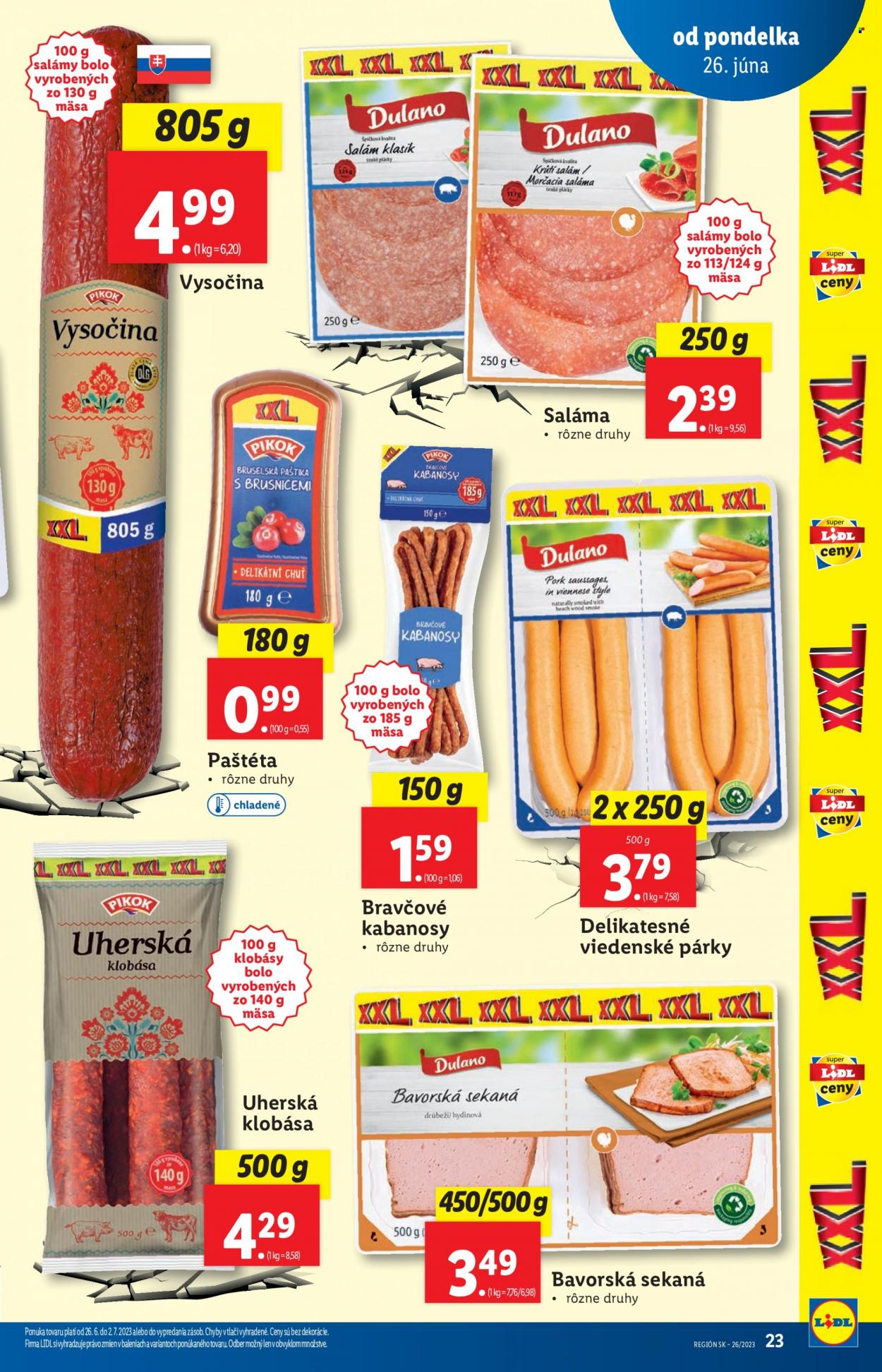 Leták Lidl - 26.6.2023 - 2.7.2023. Strana 23