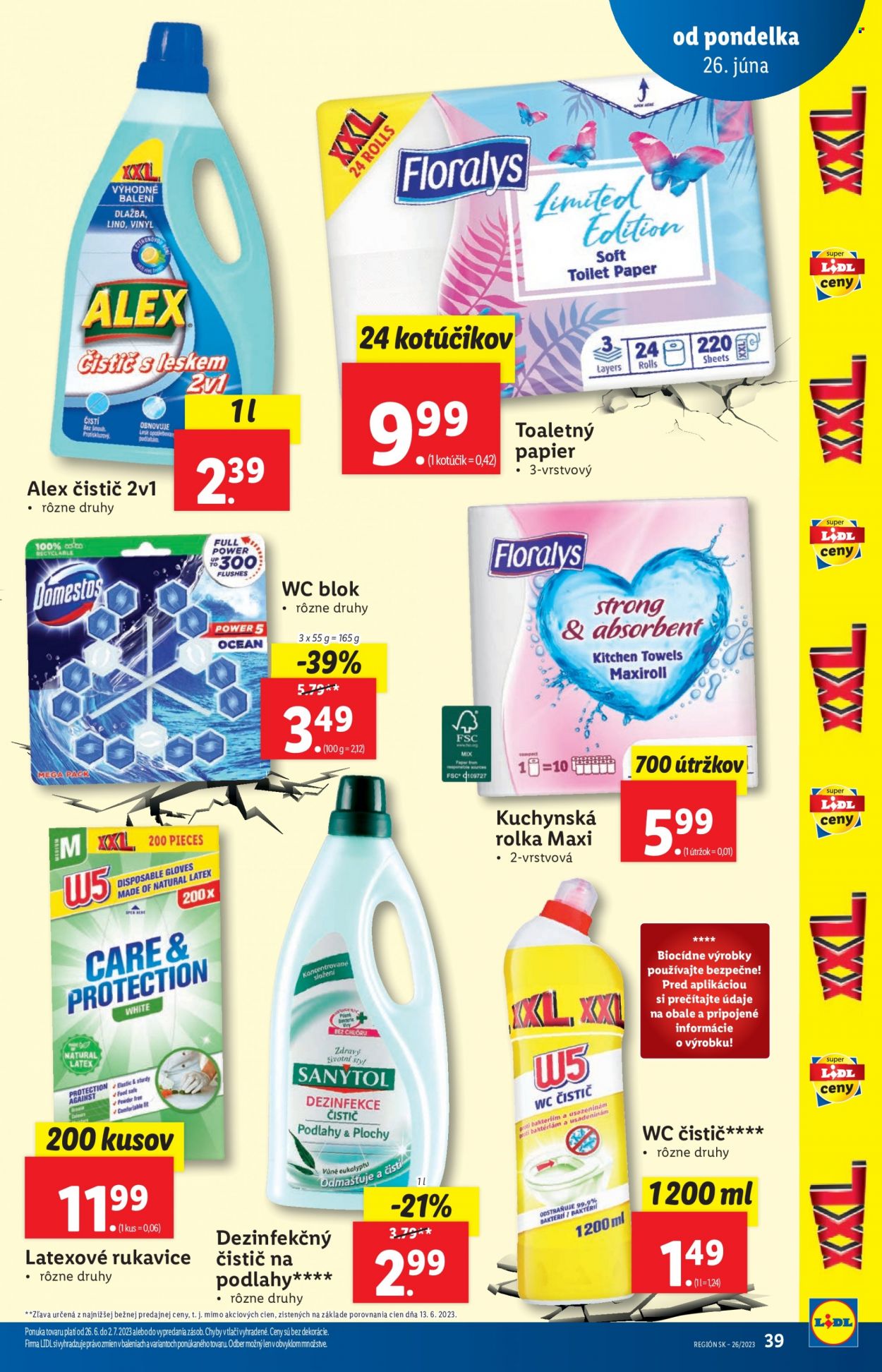 Leták Lidl - 26.6.2023 - 2.7.2023. Strana 39