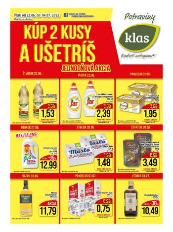 Leták Klas - 22.6.2023 - 4.7.2023.
