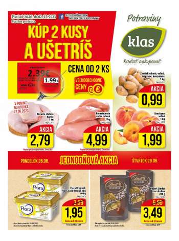 Leták Klas - 26.6.2023 - 2.7.2023.