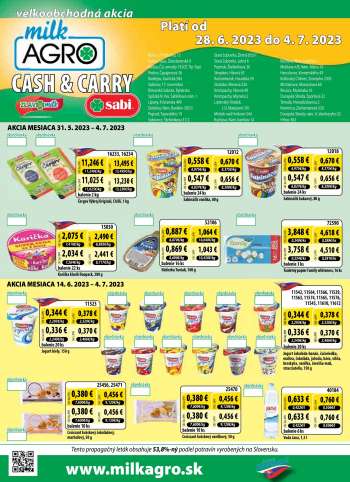 Leták Milk AGRO - 28.6.2023 - 4.7.2023.