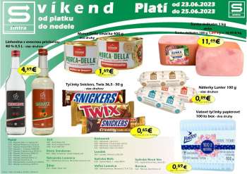 Leták Sintra - 23.6.2023 - 25.6.2023.