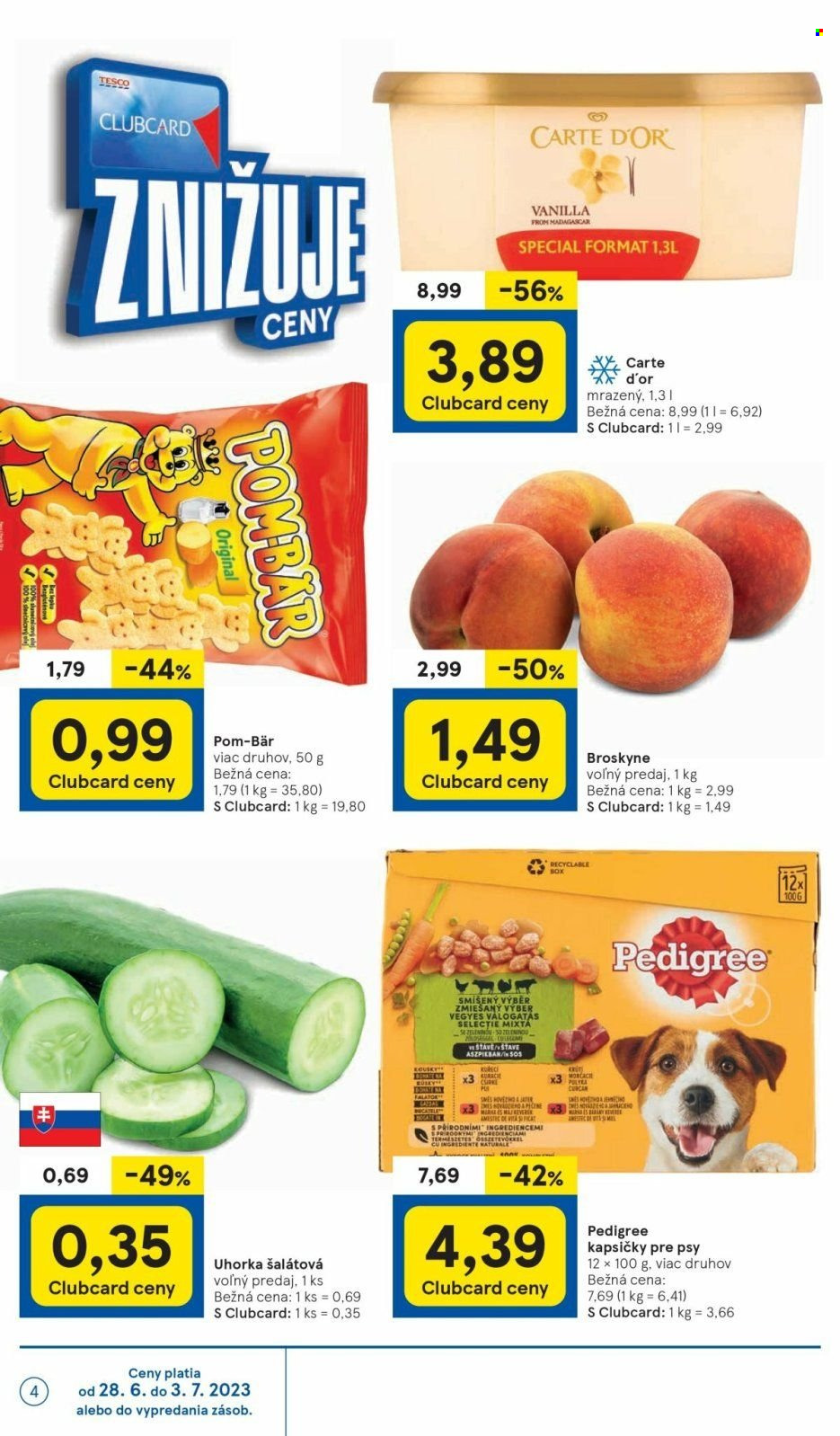 Leták TESCO - 28.6.2023 - 3.7.2023. Strana 4