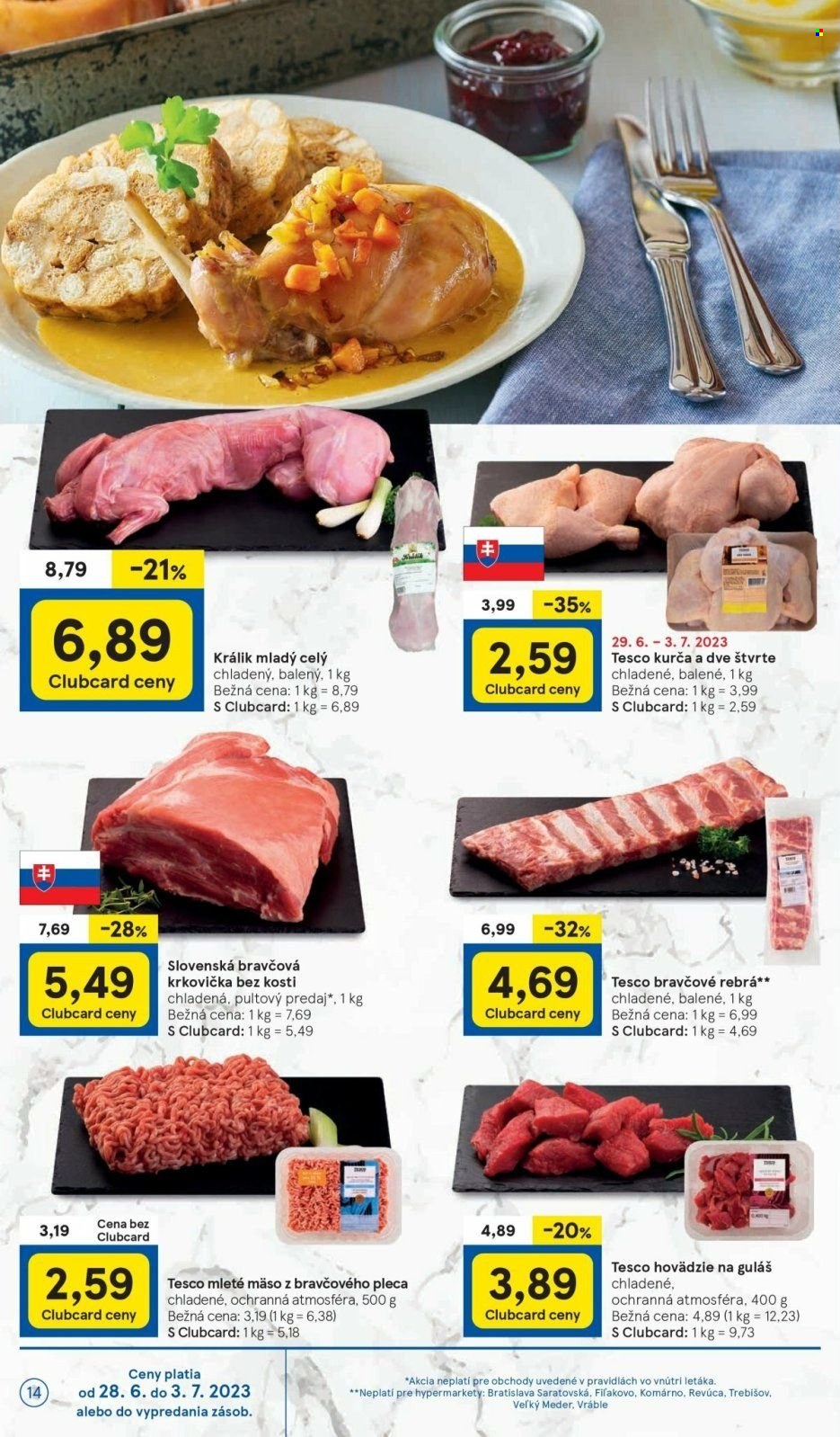 Leták TESCO - 28.6.2023 - 3.7.2023. Strana 14