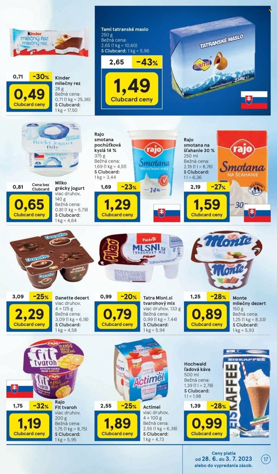 Leták TESCO - 28.6.2023 - 3.7.2023. Strana 17
