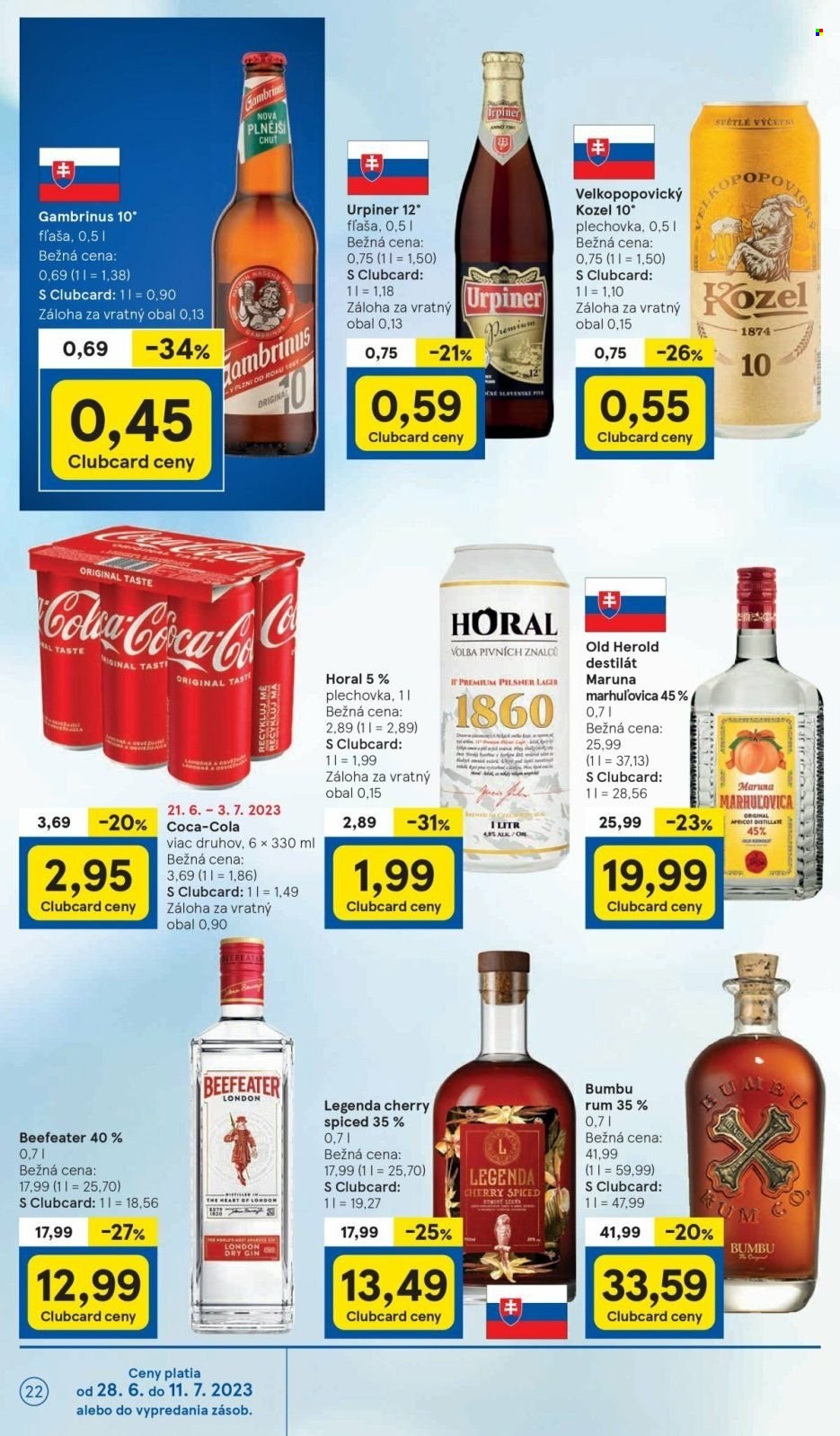 Leták TESCO - 28.6.2023 - 3.7.2023. Strana 22