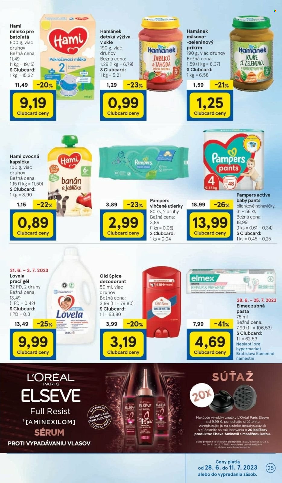 Leták TESCO - 28.6.2023 - 3.7.2023. Strana 25
