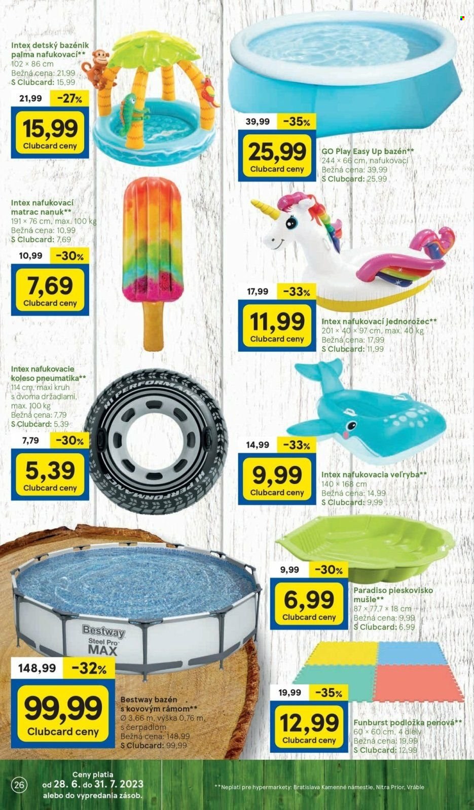 Leták TESCO - 28.6.2023 - 3.7.2023. Strana 26