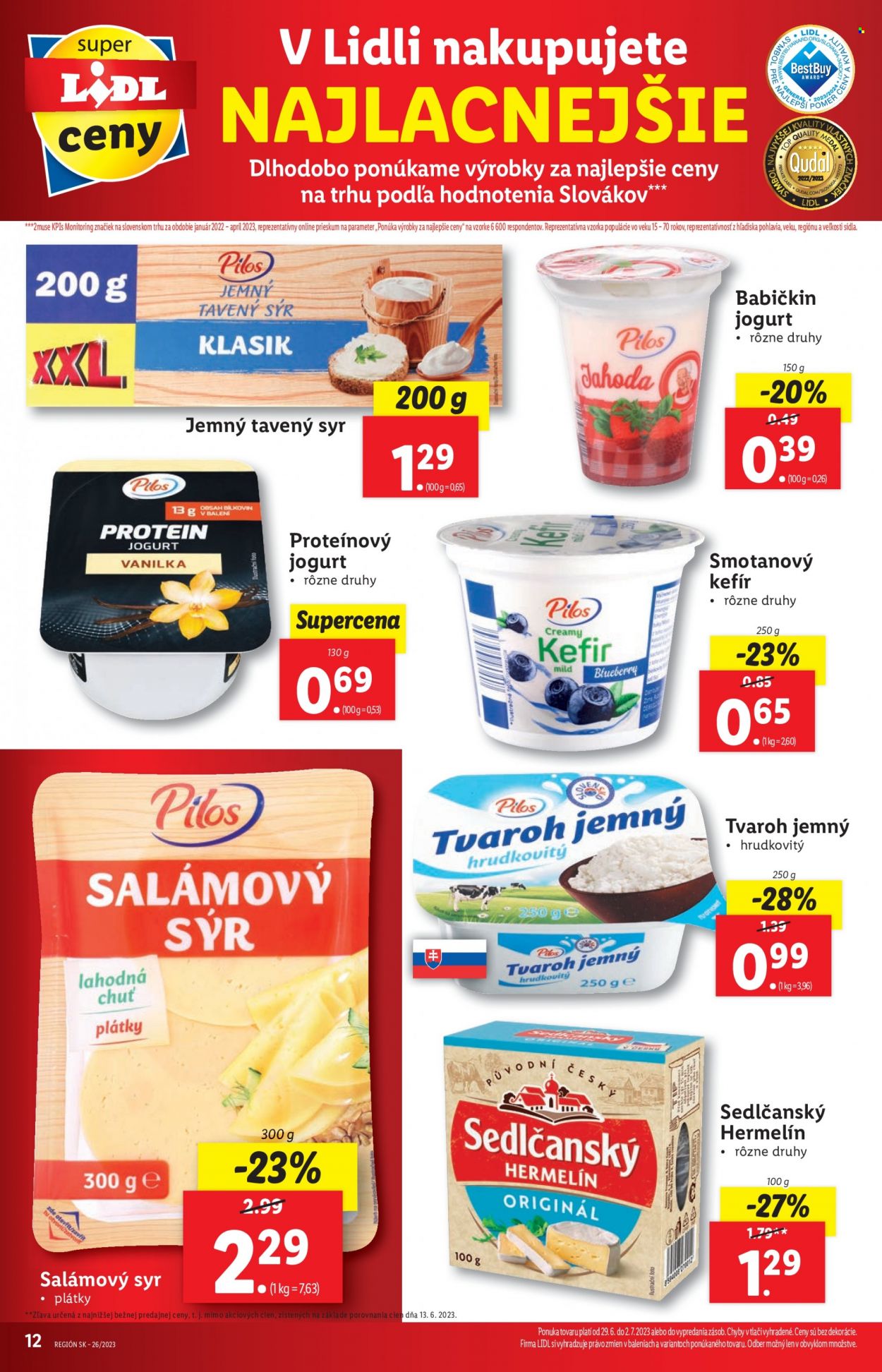 Leták Lidl - 29.6.2023 - 2.7.2023. Strana 12