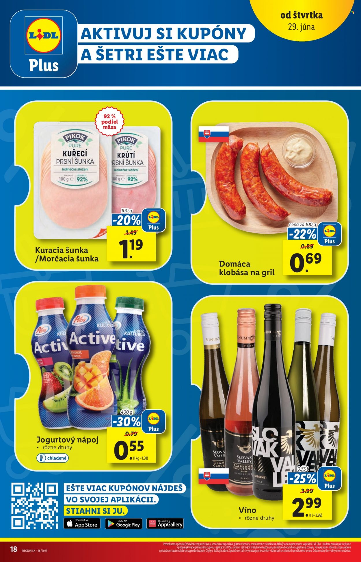 Leták Lidl - 29.6.2023 - 2.7.2023. Strana 18