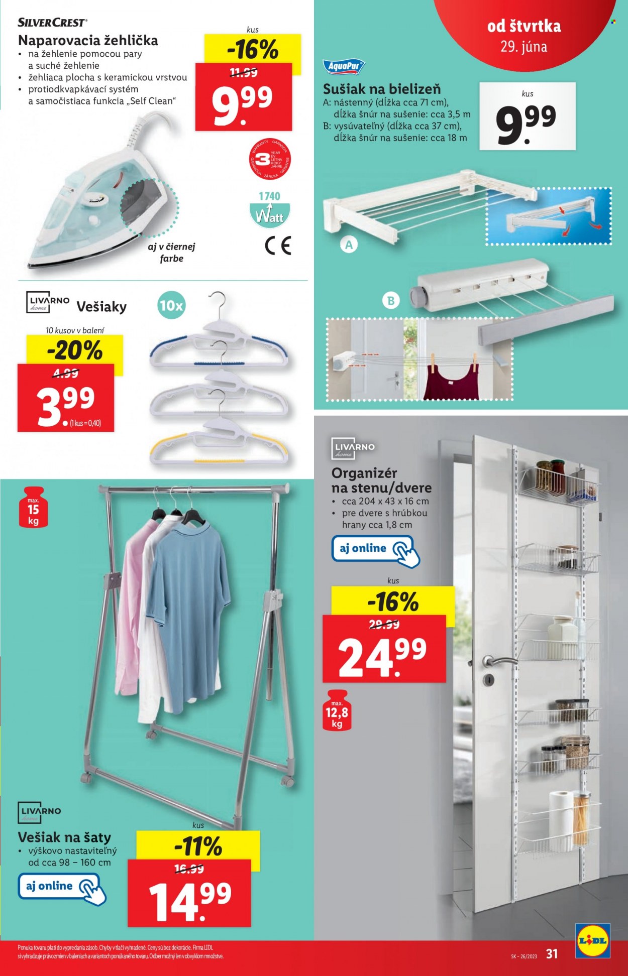 Leták Lidl - 29.6.2023 - 2.7.2023. Strana 31