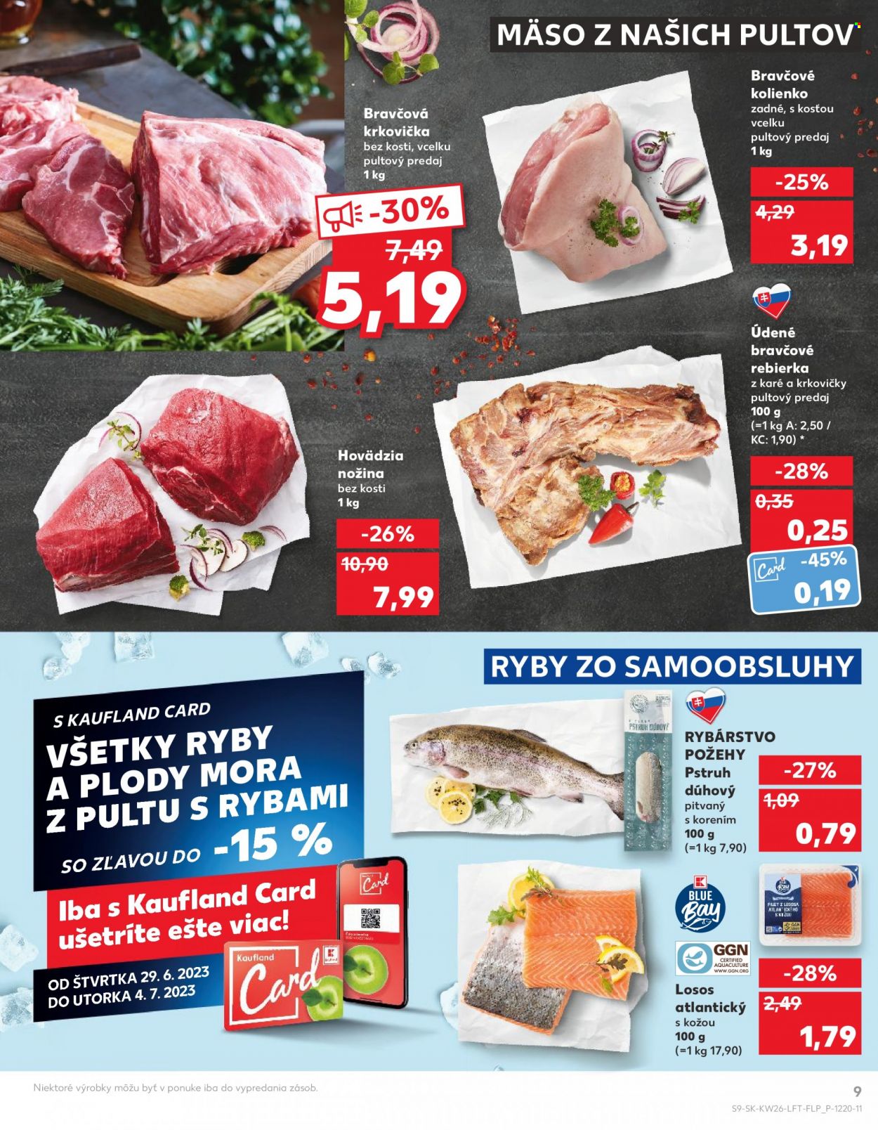 Leták Kaufland - 29.6.2023 - 4.7.2023. Strana 9