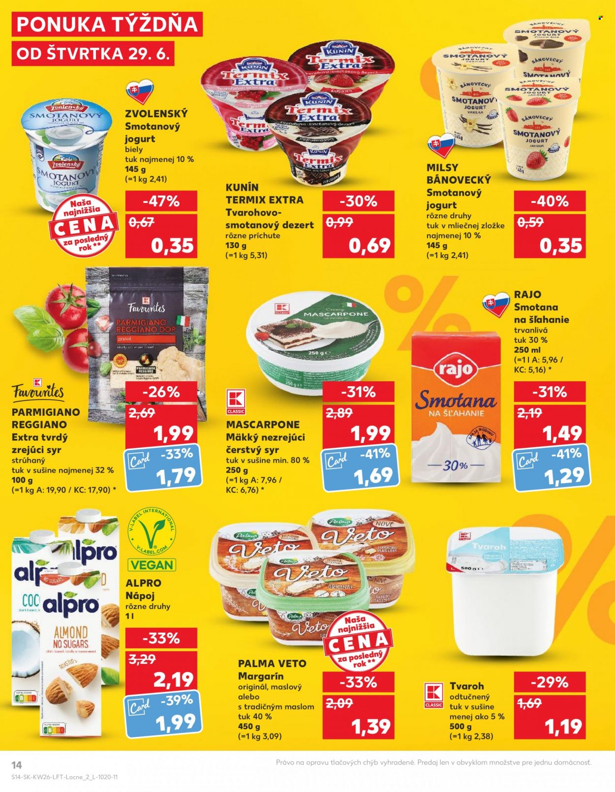 Leták Kaufland - 29.6.2023 - 4.7.2023. Strana 14
