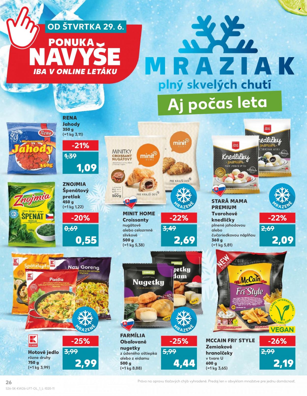 Leták Kaufland - 29.6.2023 - 4.7.2023. Strana 26