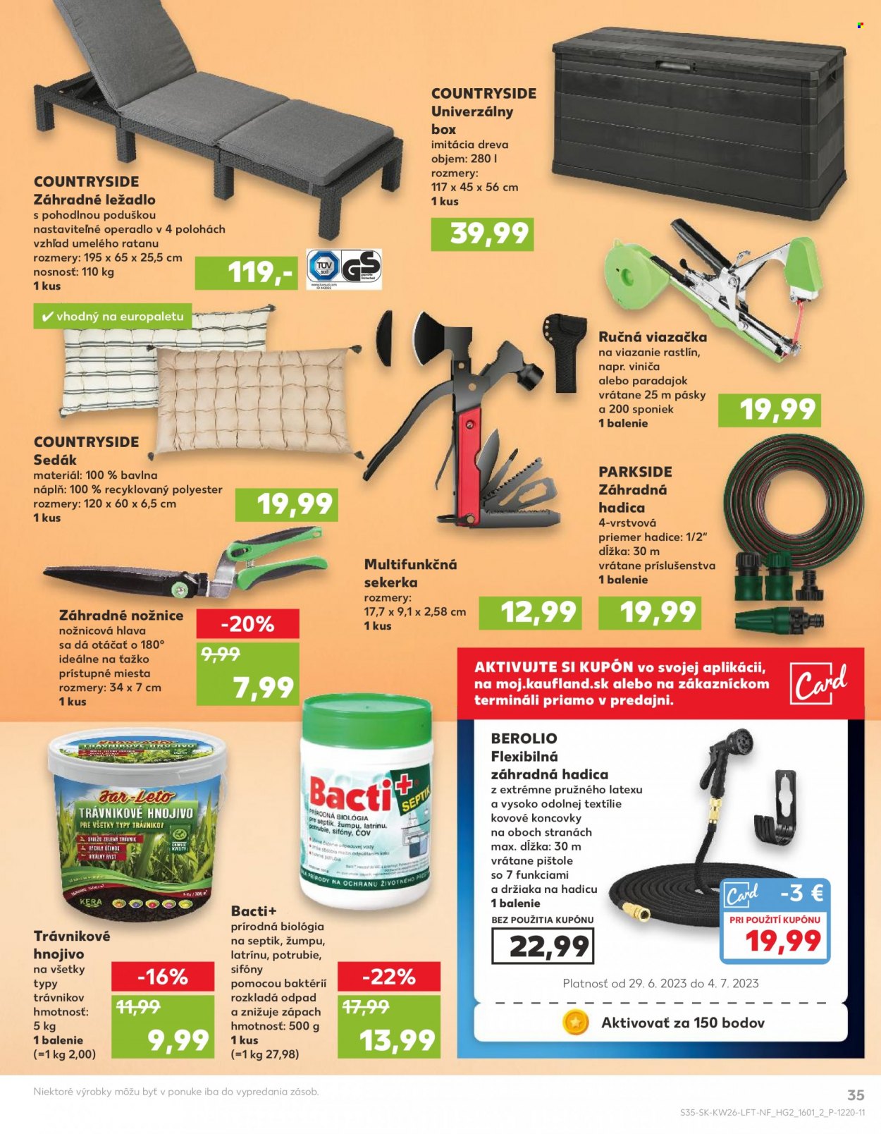 Leták Kaufland - 29.6.2023 - 4.7.2023. Strana 35