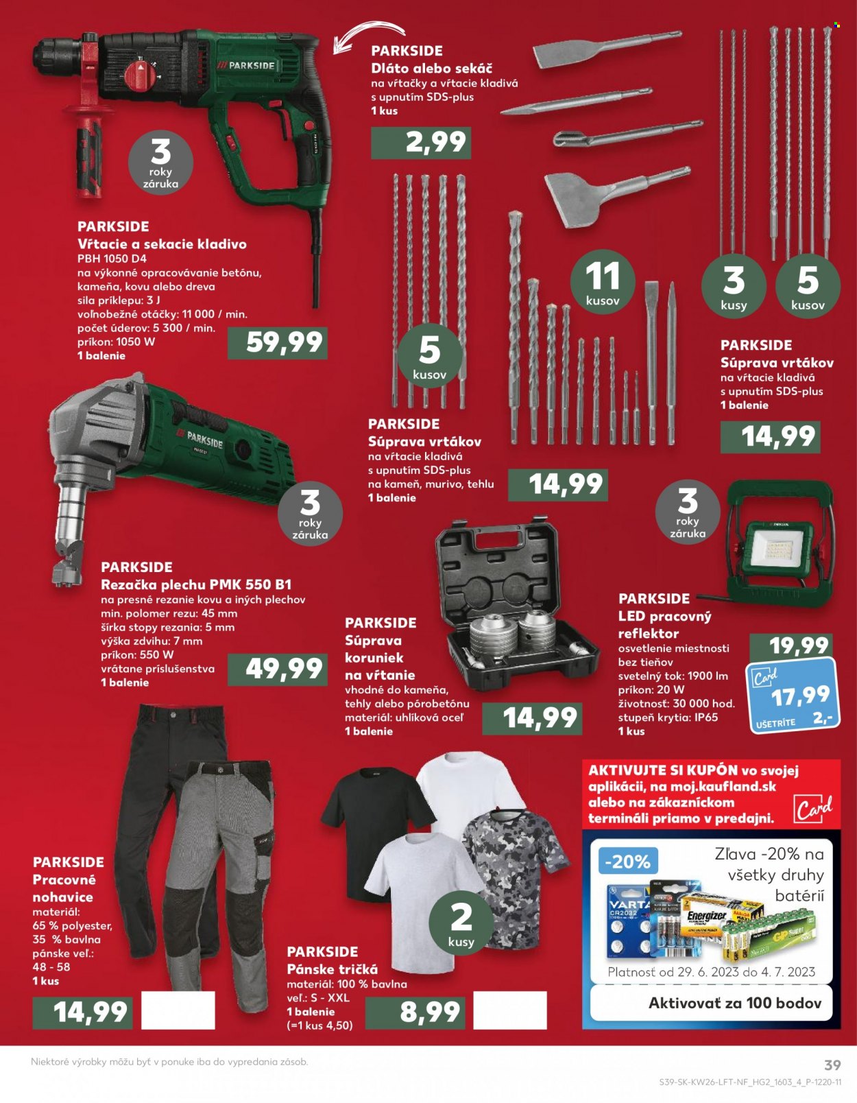 Leták Kaufland - 29.6.2023 - 4.7.2023. Strana 39