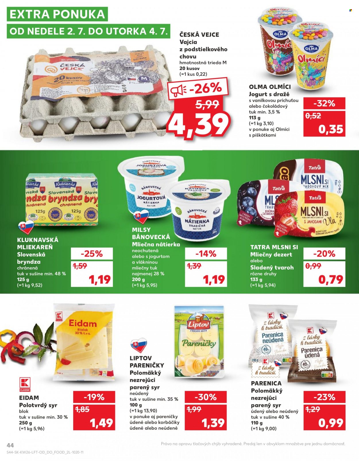Leták Kaufland - 29.6.2023 - 4.7.2023. Strana 44
