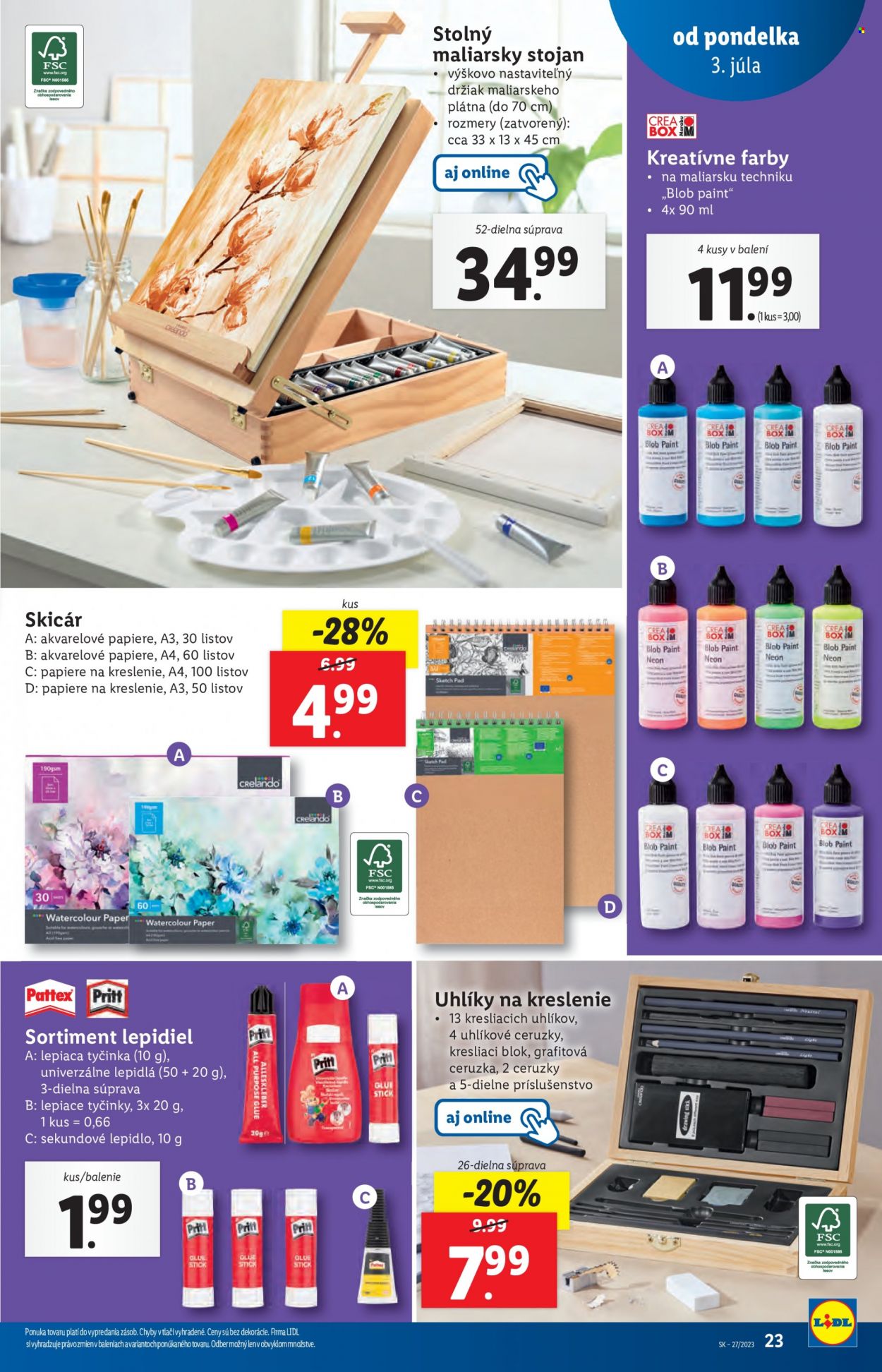 Leták Lidl - 3.7.2023 - 9.7.2023. Strana 23