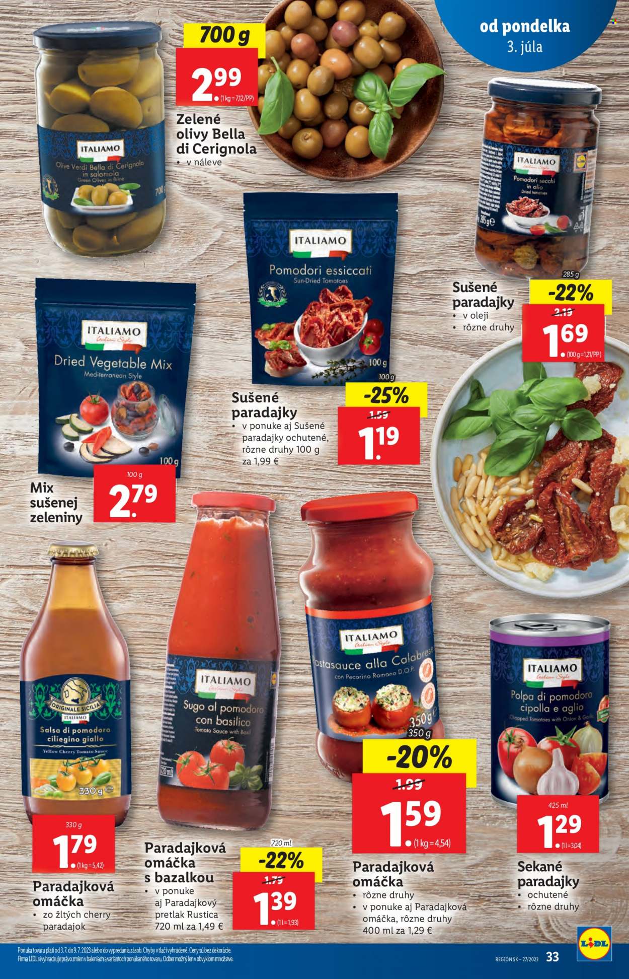 Leták Lidl - 3.7.2023 - 9.7.2023. Strana 33