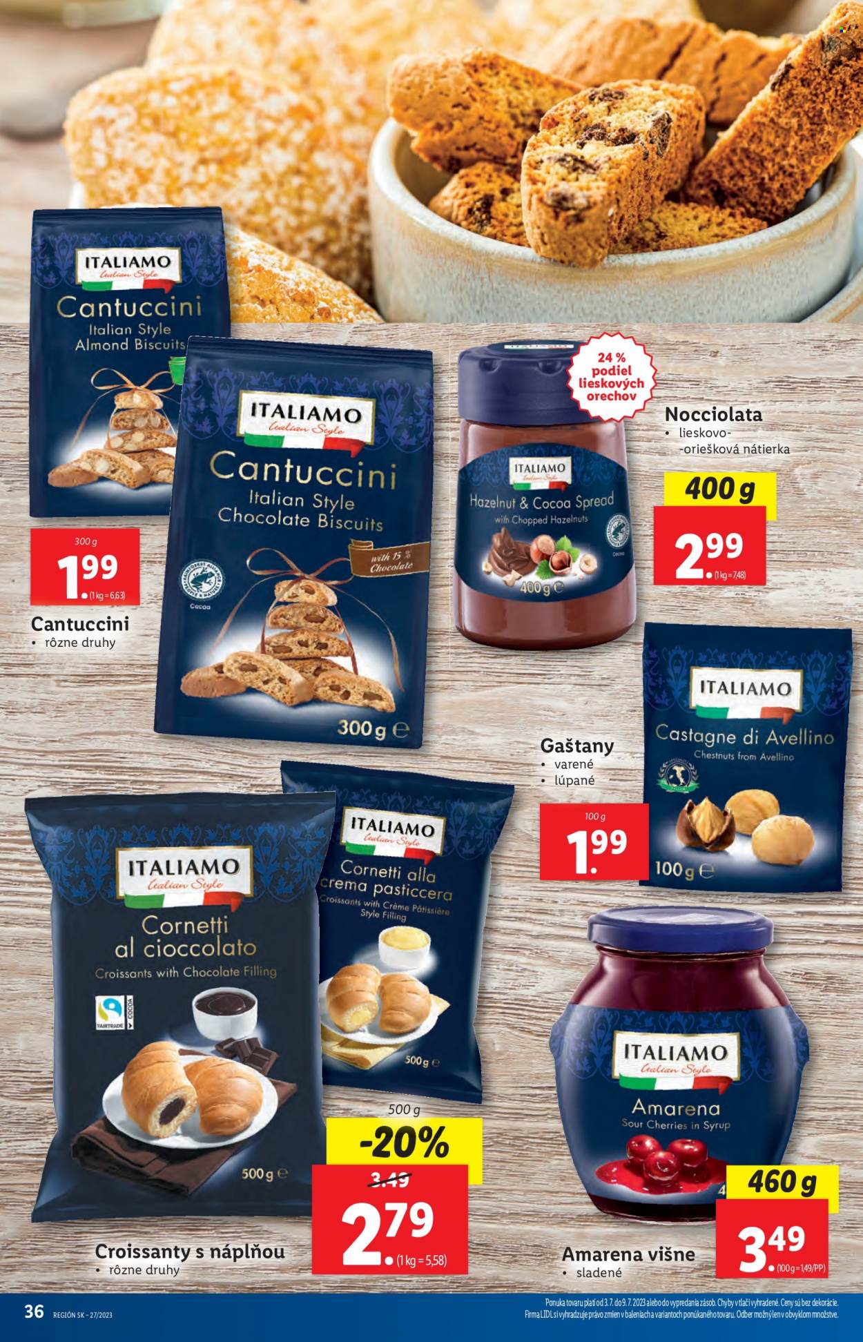 Leták Lidl - 3.7.2023 - 9.7.2023. Strana 36