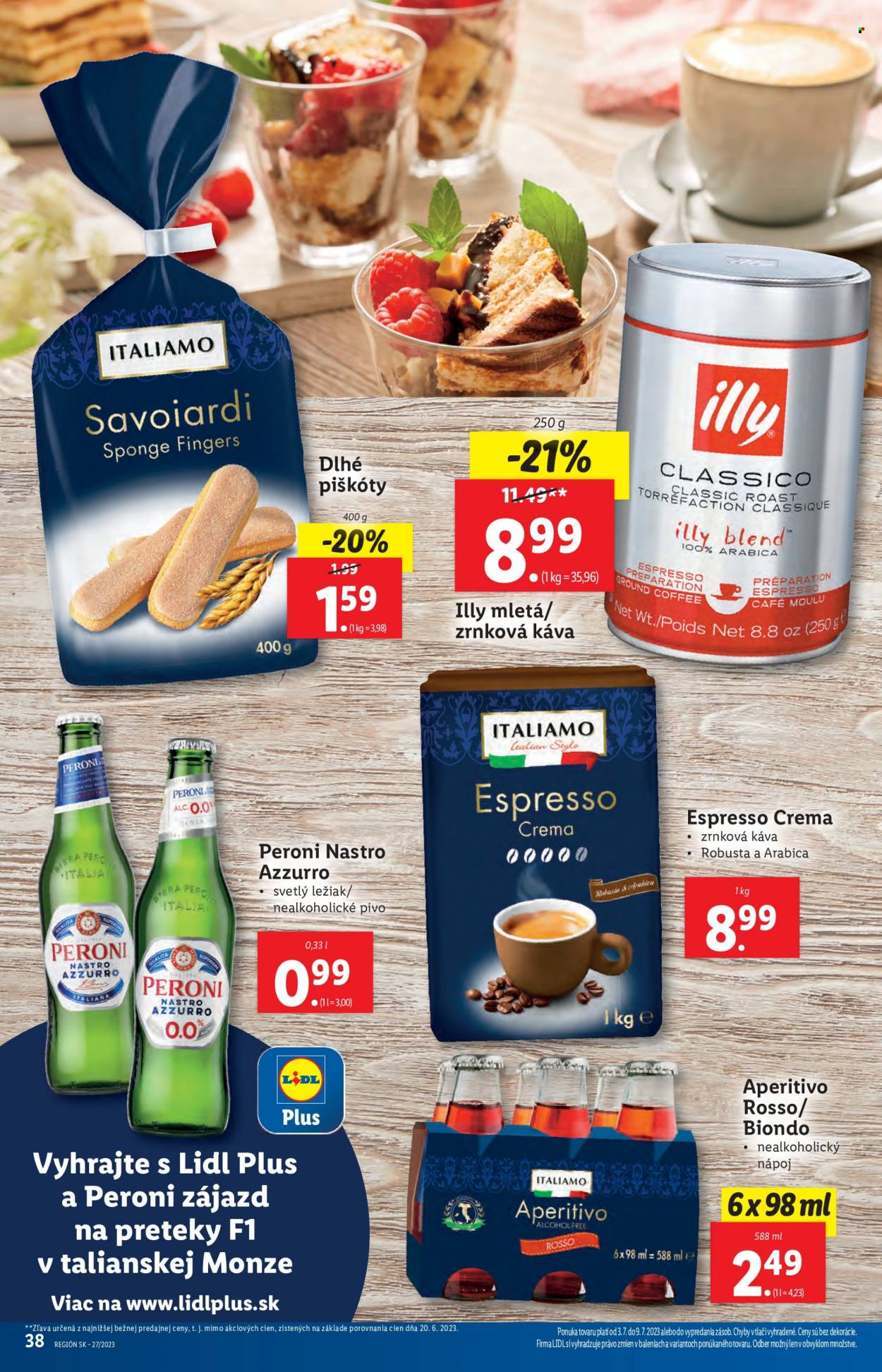 Leták Lidl - 3.7.2023 - 9.7.2023. Strana 38