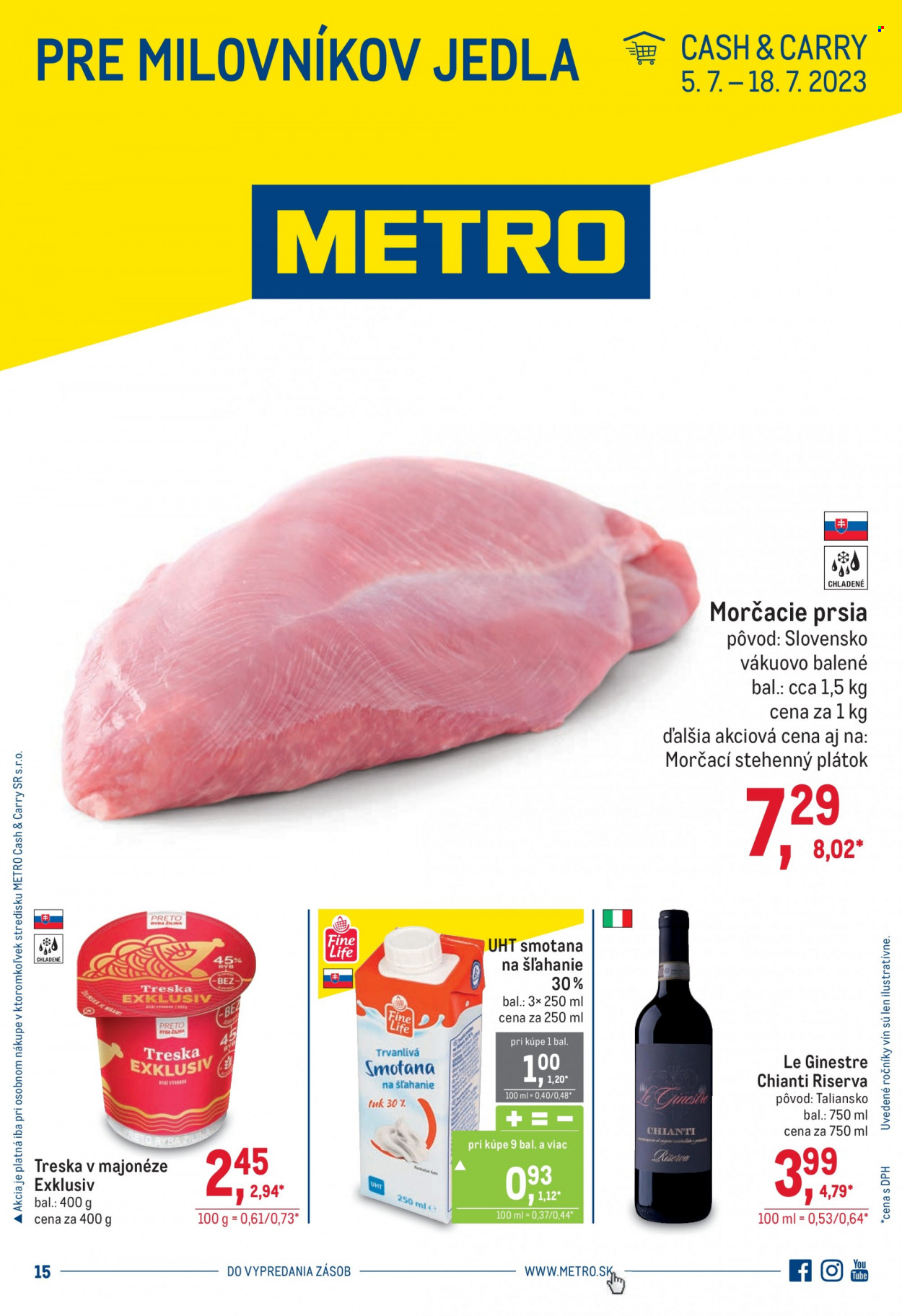 Leták Metro - 5.7.2023 - 18.7.2023. Strana 1