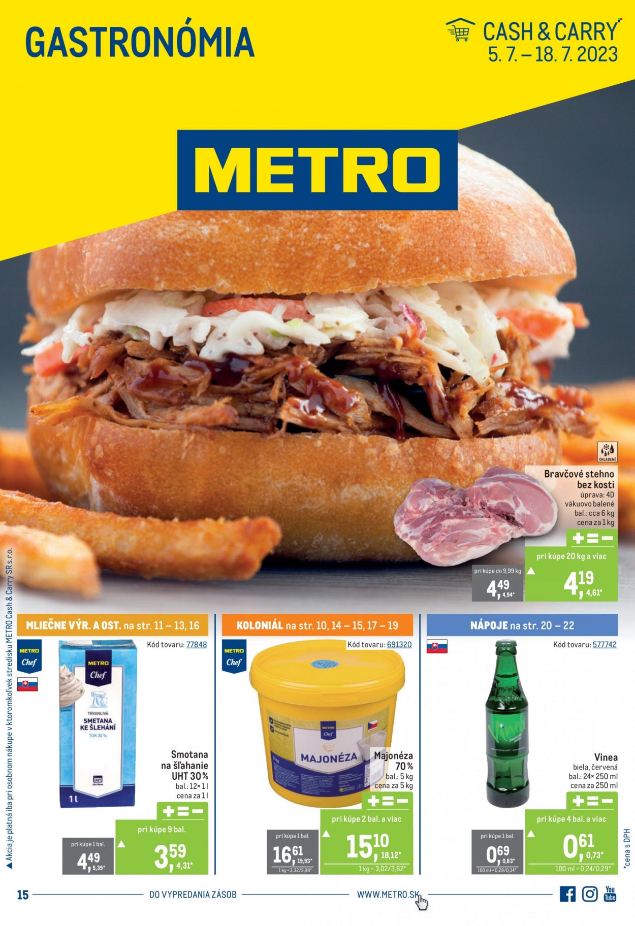 Leták Metro - 5.7.2023 - 18.7.2023. Strana 1