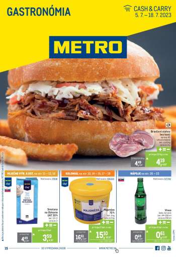 Leták Metro - 5.7.2023 - 18.7.2023.