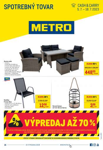 Leták Metro - 5.7.2023 - 18.7.2023.