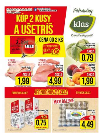 Leták Klas - 3.7.2023 - 7.7.2023.