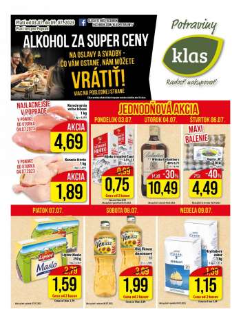 Leták Klas - 3.7.2023 - 9.7.2023.