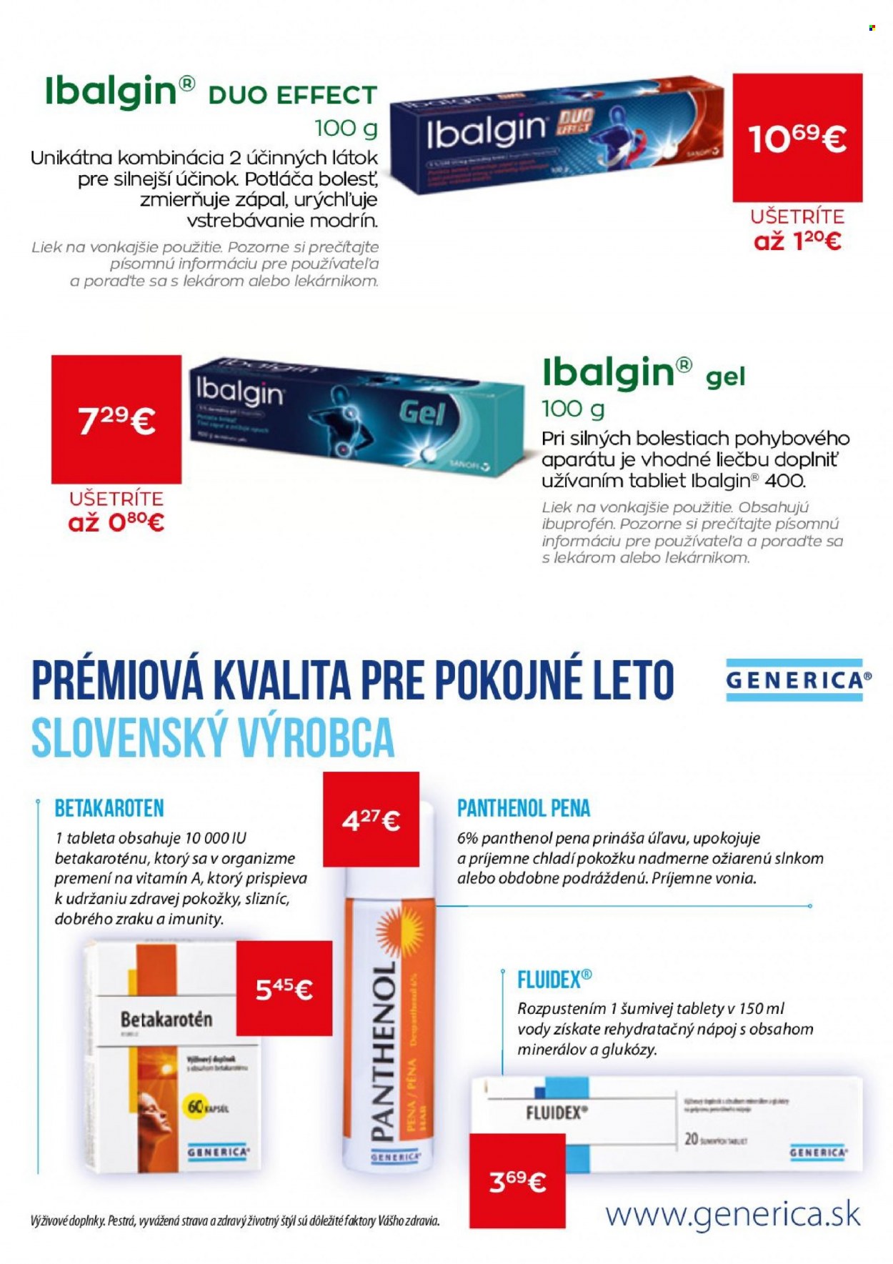 Leták Schneider Lekáreň - 1.7.2023 - 31.8.2023. Strana 9