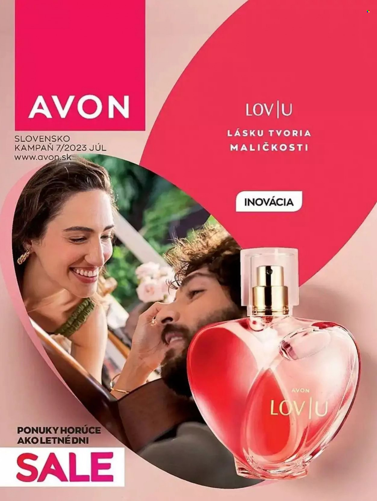 Leták Avon - 1.7.2023 - 31.7.2023. Strana 1