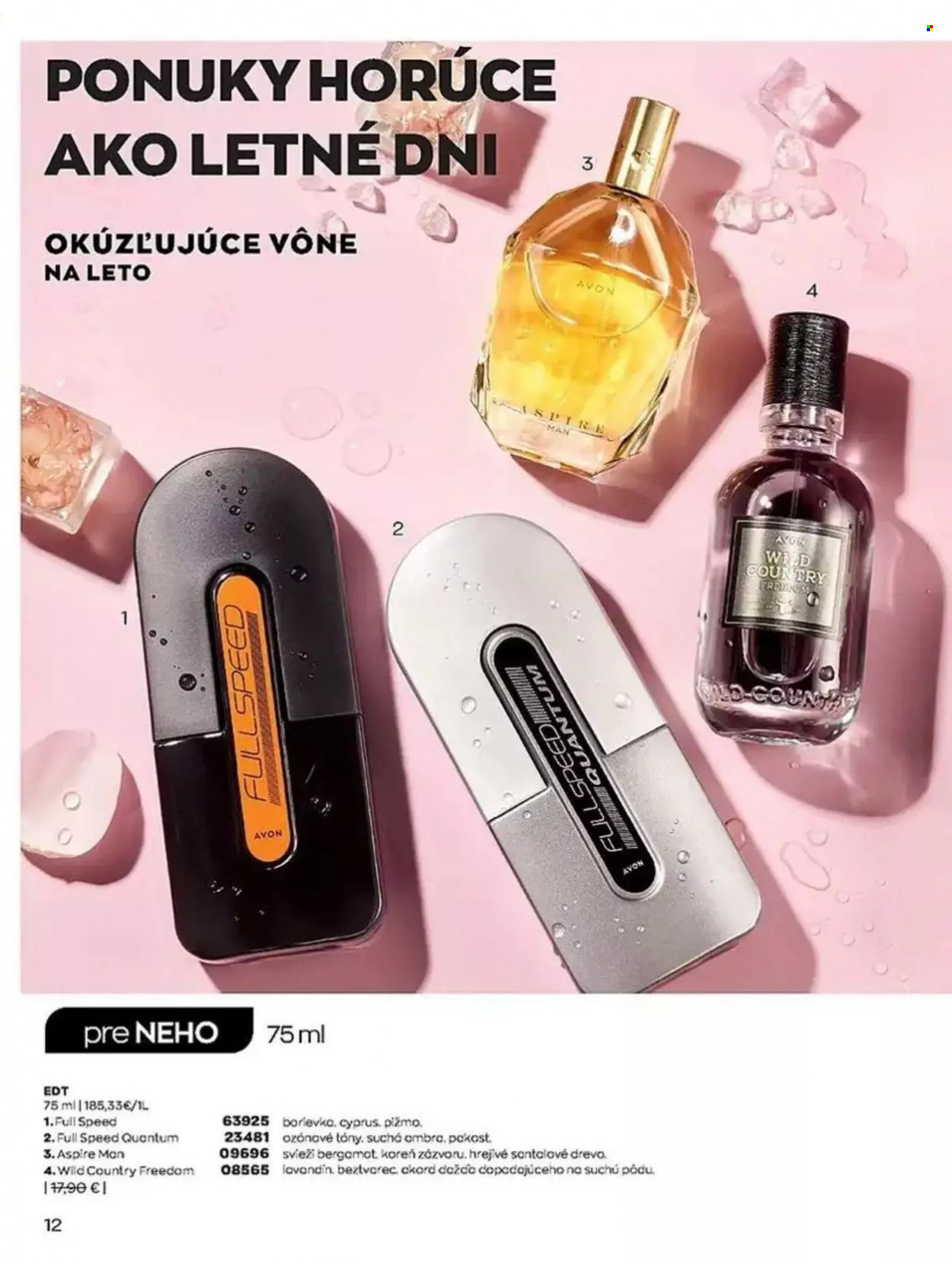 Leták Avon - 1.7.2023 - 31.7.2023. Strana 12