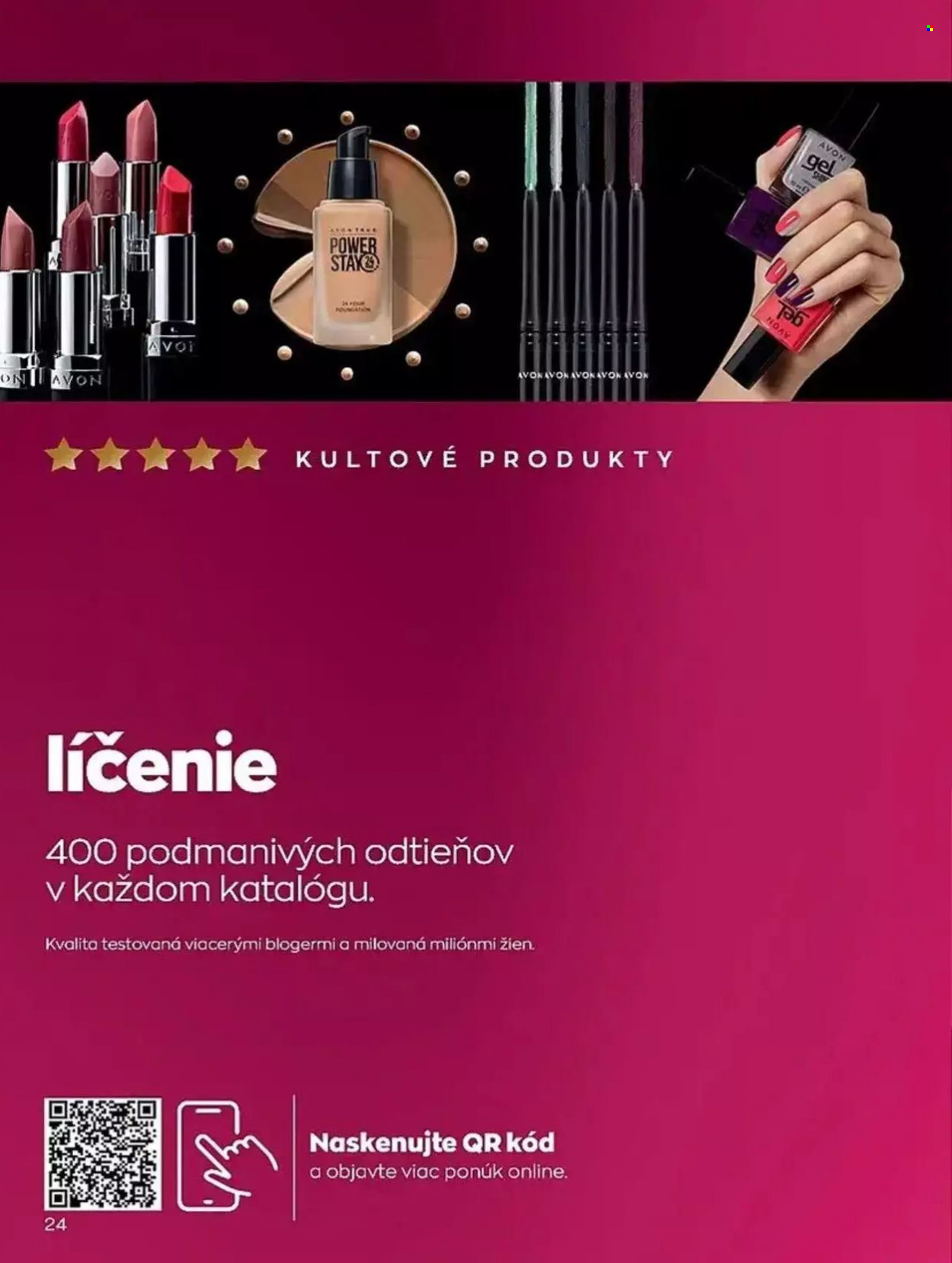 Leták Avon - 1.7.2023 - 31.7.2023. Strana 24