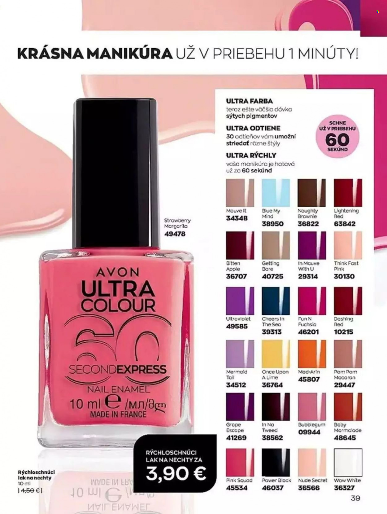 Leták Avon - 1.7.2023 - 31.7.2023. Strana 39