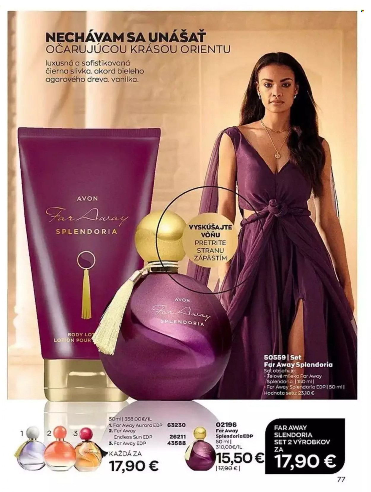 Leták Avon - 1.7.2023 - 31.7.2023. Strana 77