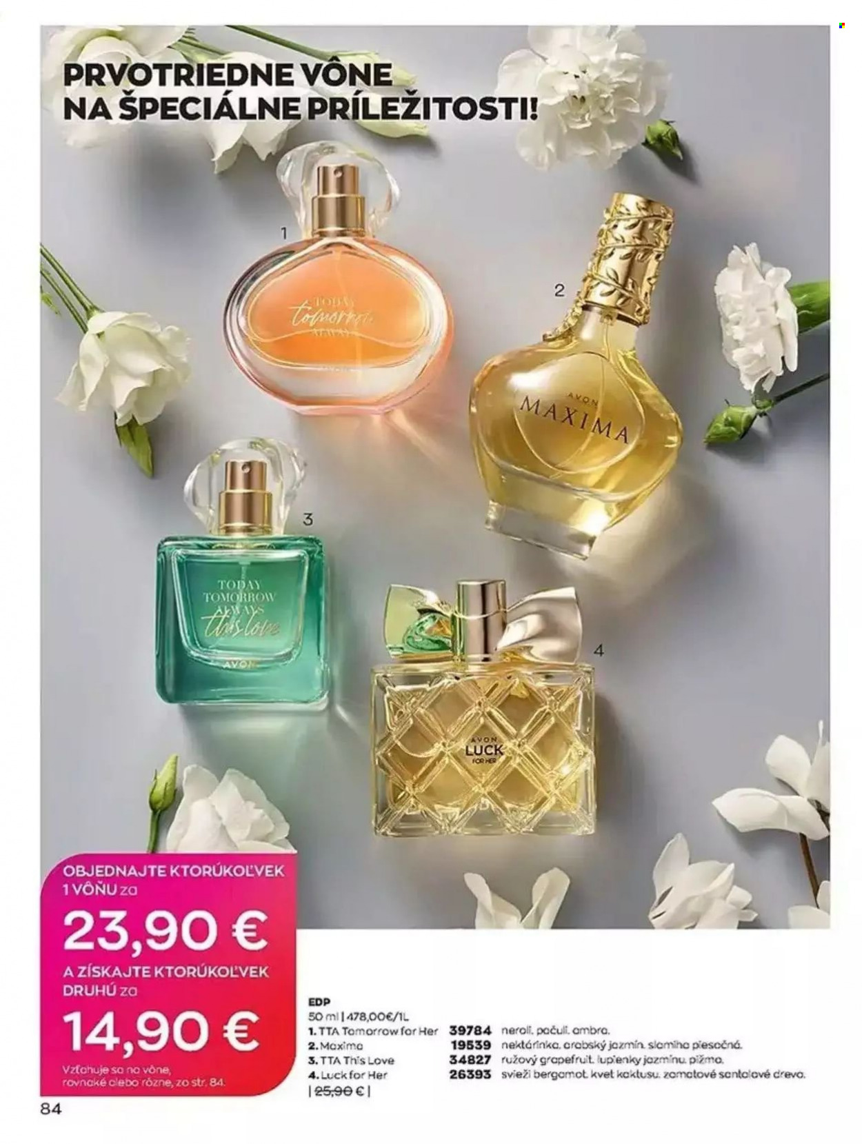 Leták Avon - 1.7.2023 - 31.7.2023. Strana 84