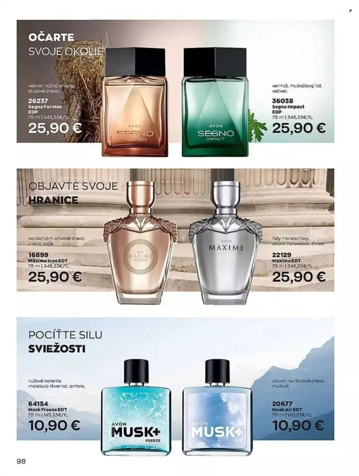Leták Avon - 1.7.2023 - 31.7.2023. Strana 98