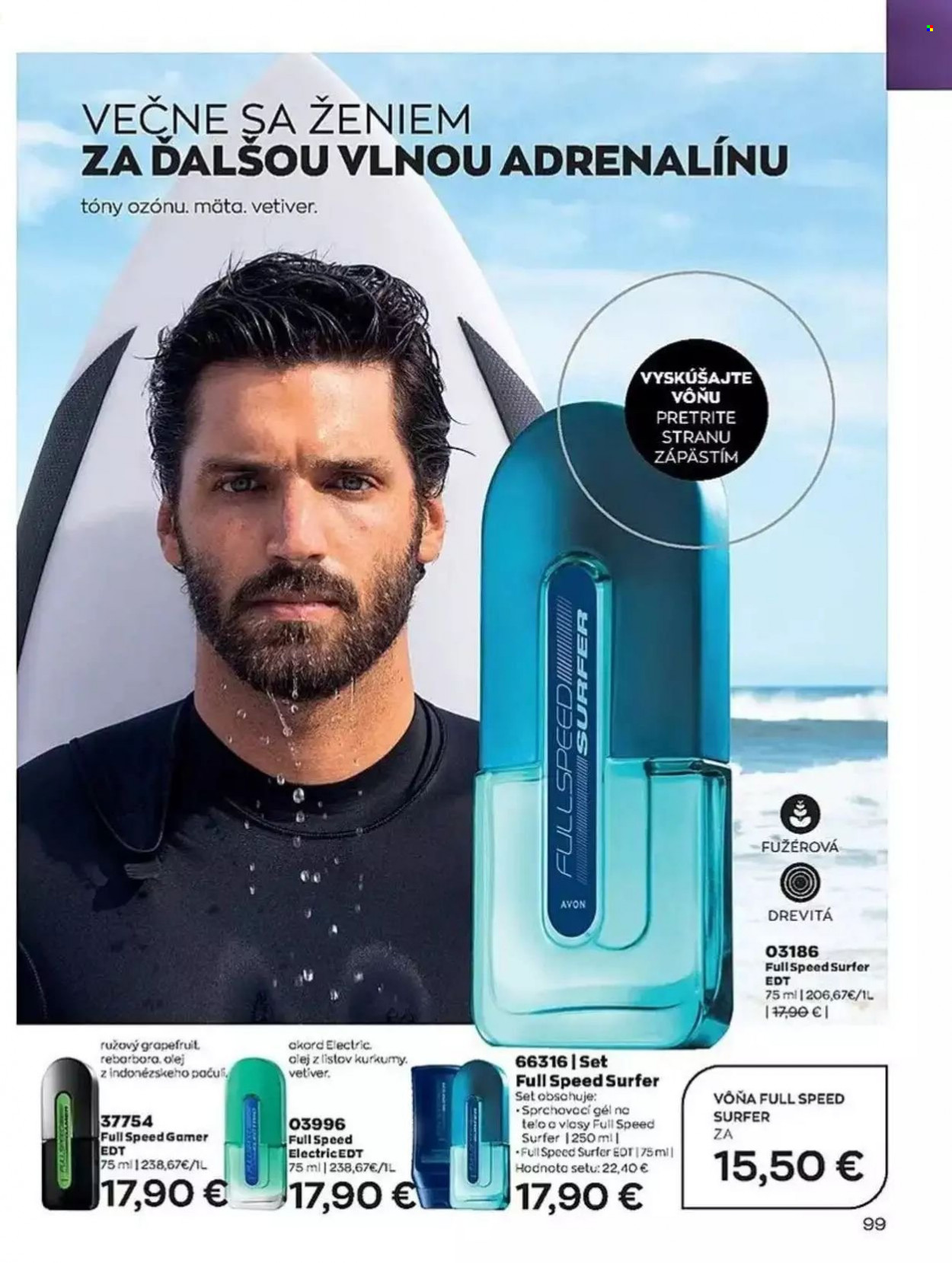 Leták Avon - 1.7.2023 - 31.7.2023. Strana 99